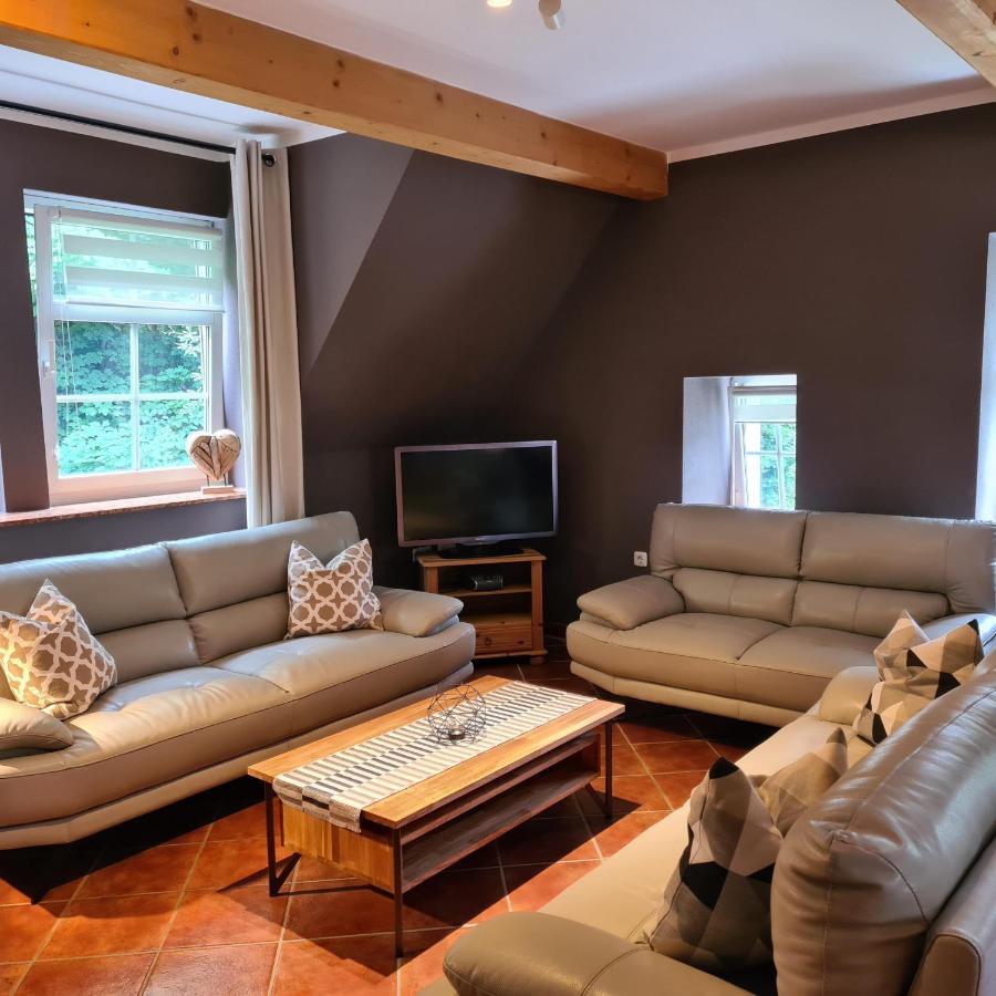 Appartements Im "Landhaus Am Frohnauer Hammer" Annaberg-Buchholz Luaran gambar