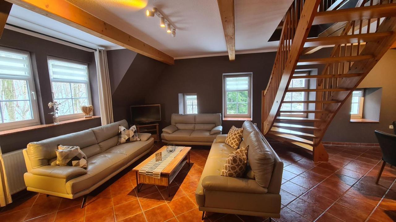 Appartements Im "Landhaus Am Frohnauer Hammer" Annaberg-Buchholz Luaran gambar