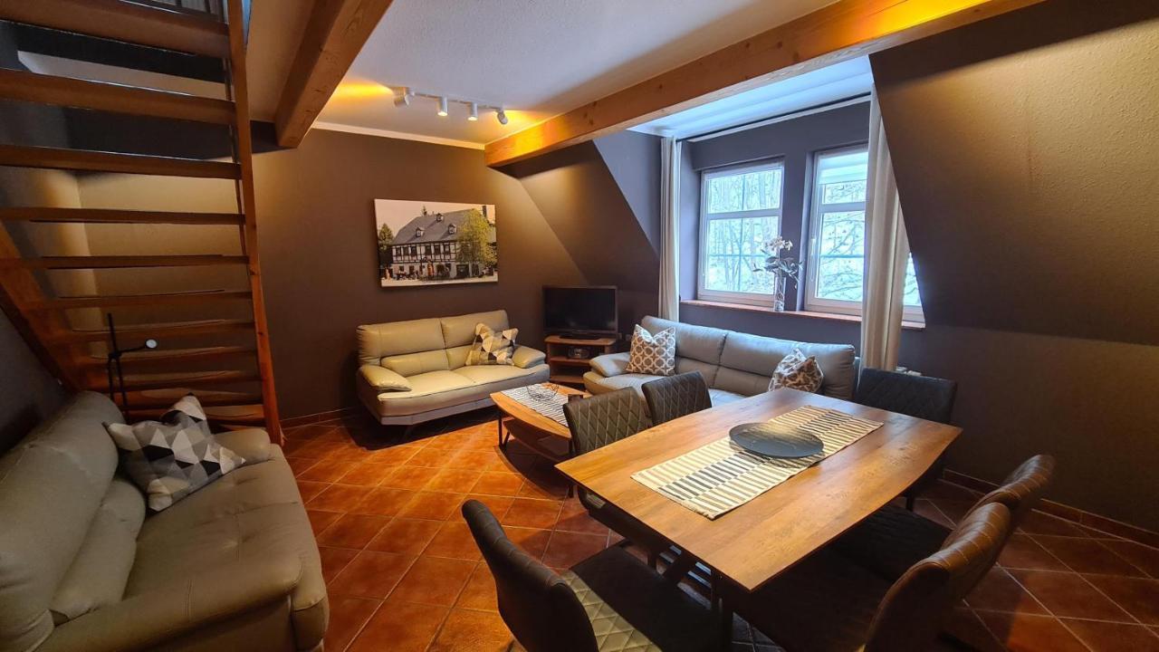 Appartements Im "Landhaus Am Frohnauer Hammer" Annaberg-Buchholz Luaran gambar
