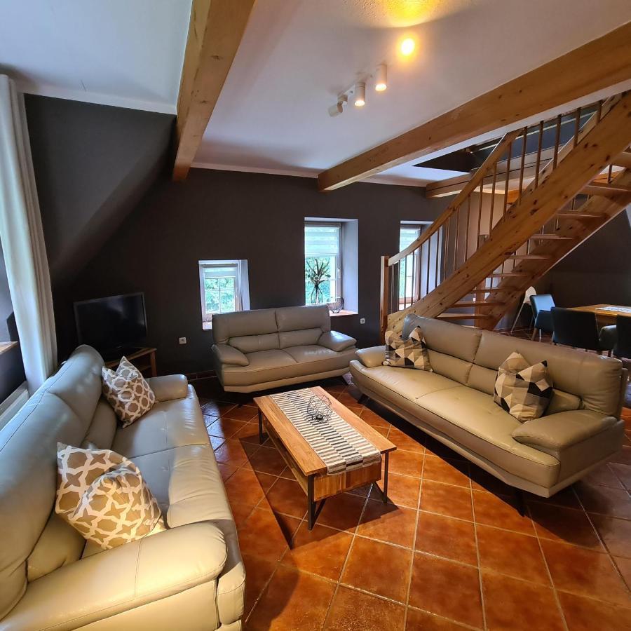 Appartements Im "Landhaus Am Frohnauer Hammer" Annaberg-Buchholz Luaran gambar