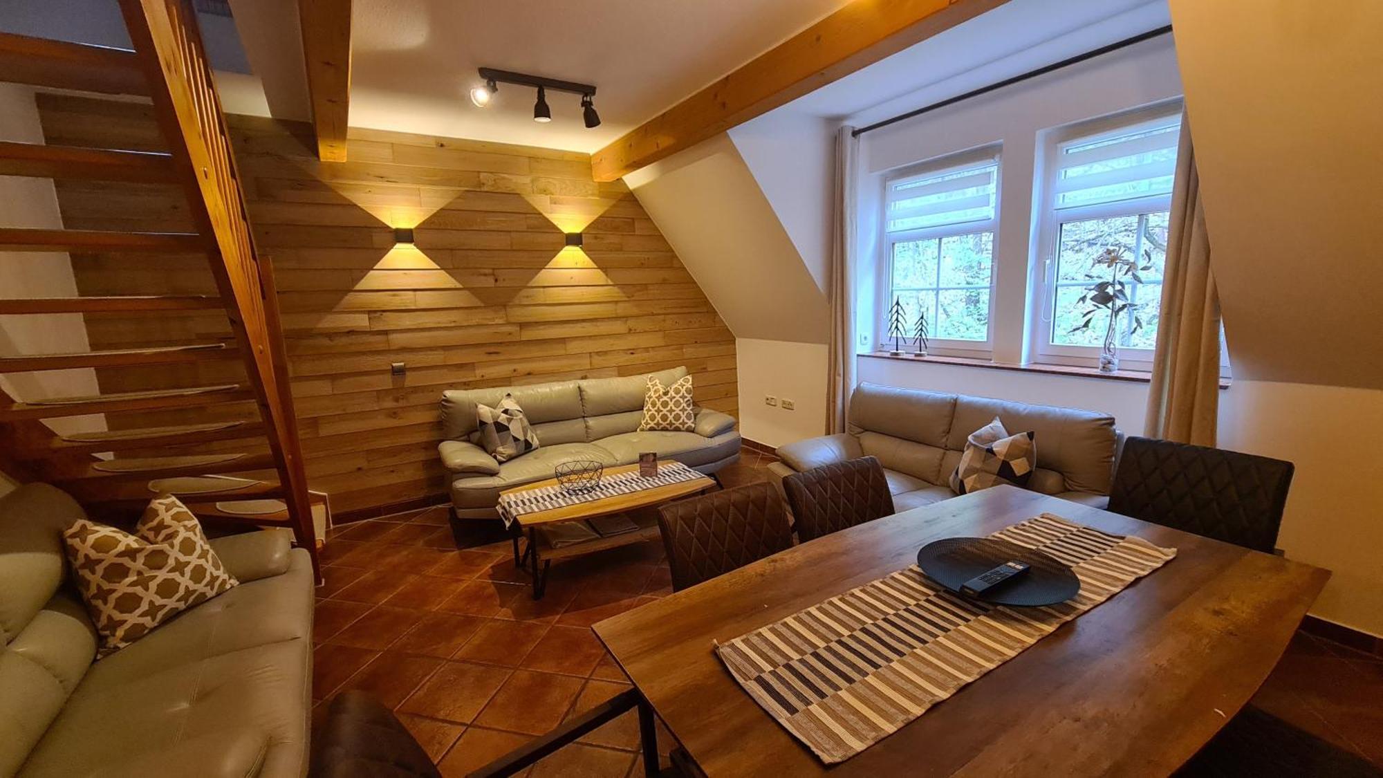 Appartements Im "Landhaus Am Frohnauer Hammer" Annaberg-Buchholz Luaran gambar